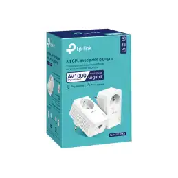 TP-Link TL-PA7017P KIT - Starter Kit - kit d'adaptation pour courant porteur - 1GbE, HomePlug AV... (TL-PA7017P KIT(FR))_5